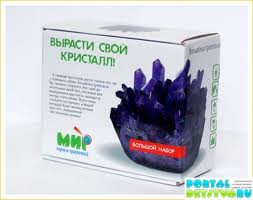 Мир научных приключений Волшебные Кристаллы большие Мир научных приключений Волшебные Кристаллы большие