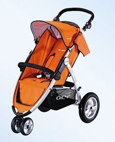 Коляска Baby Ace TS043 оранжевая Коляска Baby Ace TS043 оранжевая