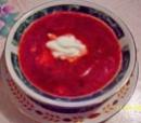 Борщ с кабачками и листьями свеклы Борщ с кабачками и листьями свеклы